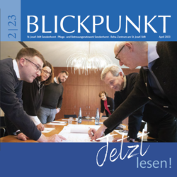 Neuer BLICKPUNKT - Jetzt online aktuelle Nachrichten aus dem St. Josef-Stift Sendenhorst und den Einrichtungen lesen.